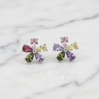 Colourful Flower Studs - Terciany 