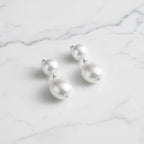 25mm Pearl drop earrings - Terciany 