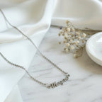 Petite Personalised Sterling Silver Name Necklace - Terciany 