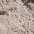 Sterling Silver Paperclip Necklace - Terciany 