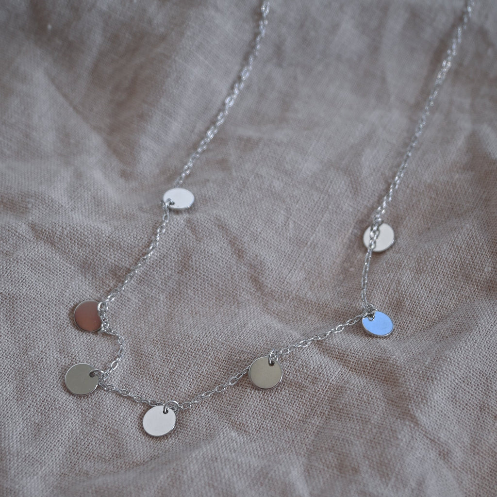 Seven Disc Necklace