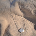 Single Gorgeous Coin Pearl Necklace