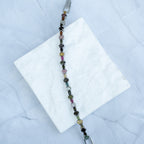 Sterling Silver Tourmaline Tennis Bracelet