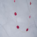 Ruby Semi Precious Stone Necklace