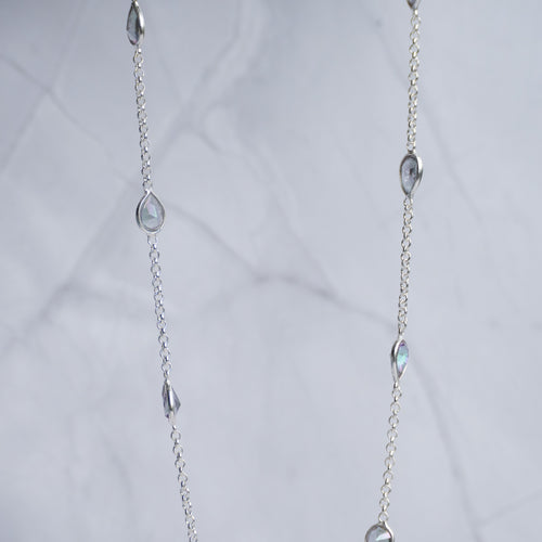 Teardrop Mystic Topaz Necklace - Terciany 