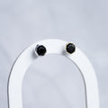 Black Onyx Semi Precious stone stud earrings - Terciany 