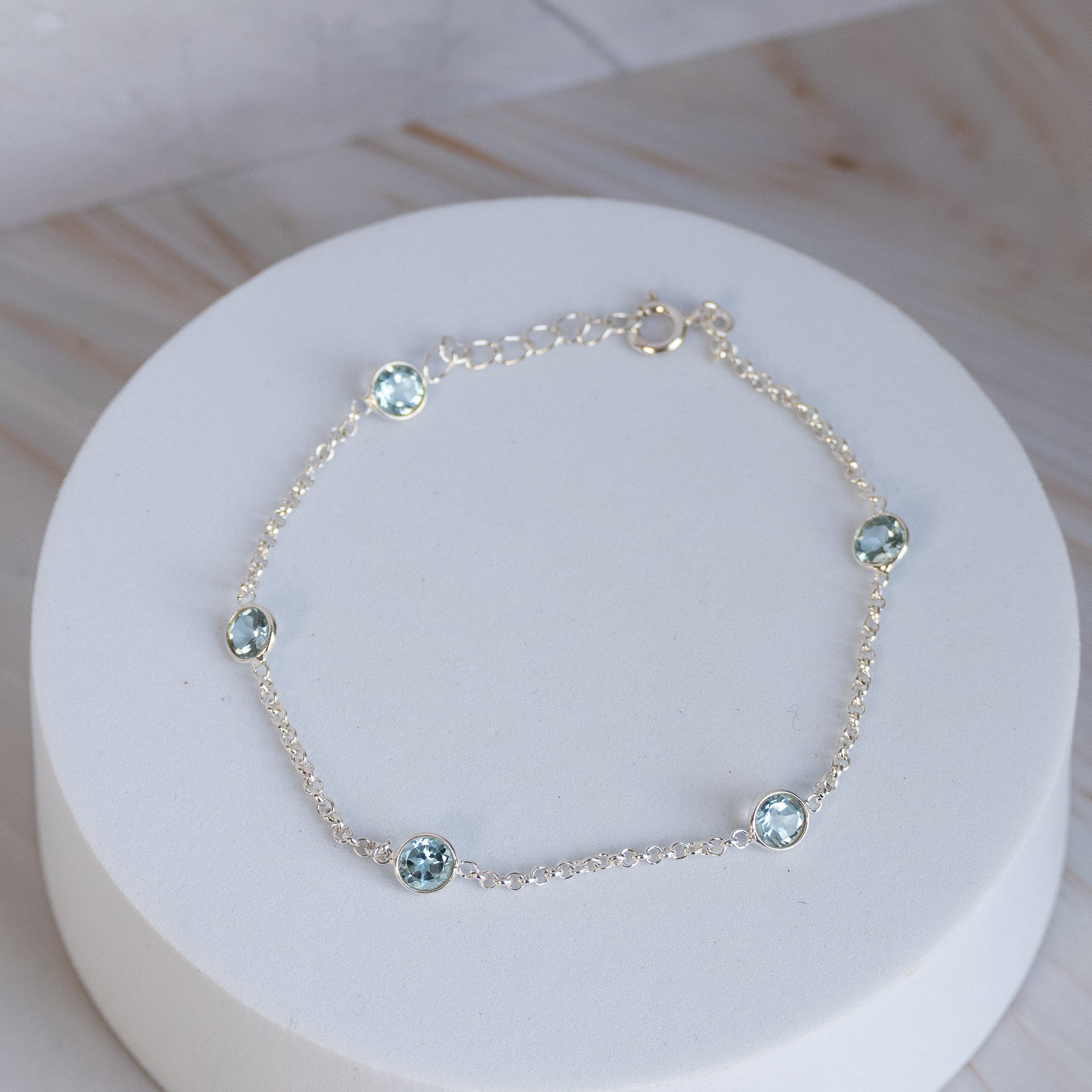 Blue Topaz Bracelet
