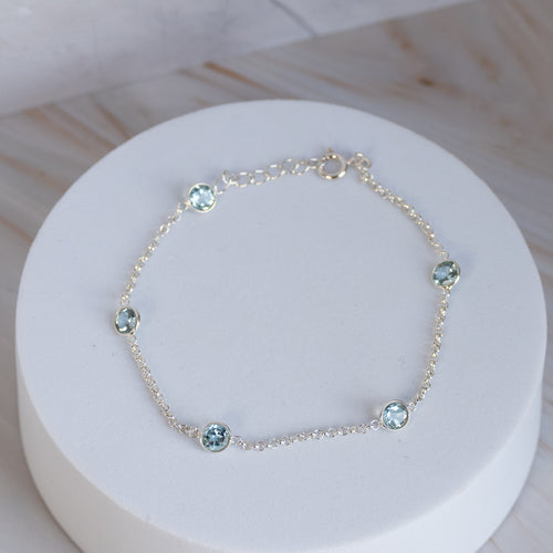 Blue Topaz Bracelet - Terciany 