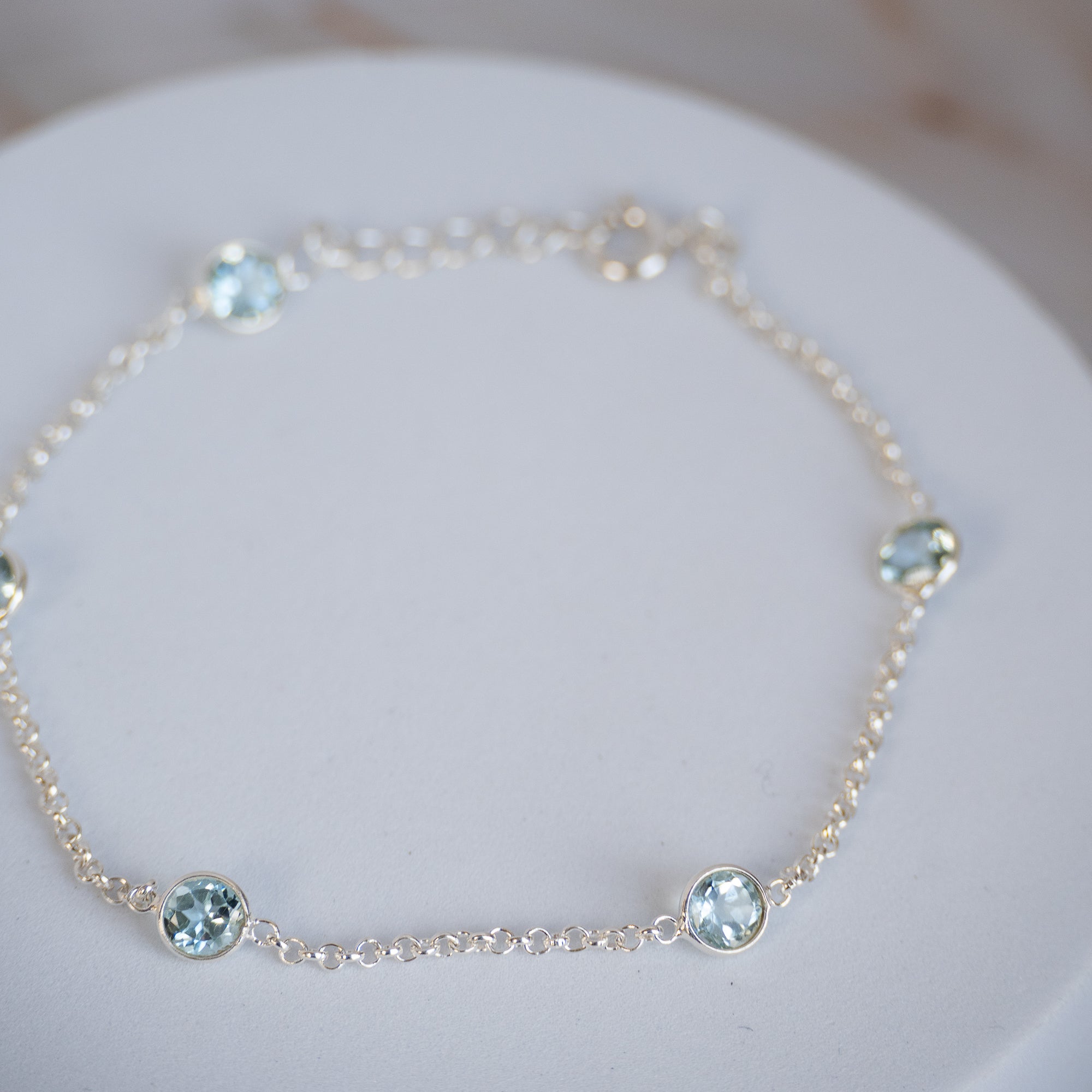 Blue Topaz Bracelet
