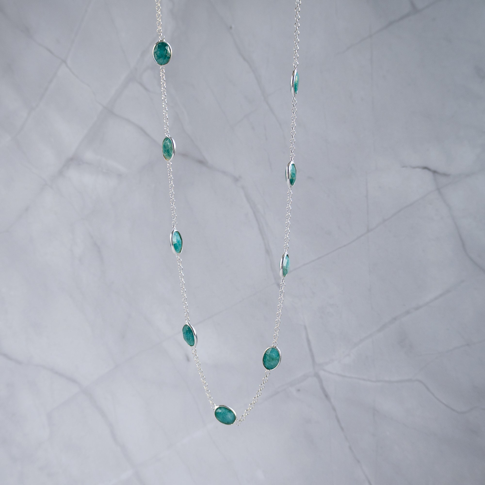 Emerald Chain necklace