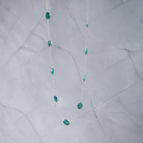 Emerald Chain necklace - Terciany 