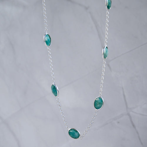 Emerald Chain necklace - Terciany 