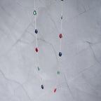 Emerald, Ruby and Sapphire Mixed Necklace