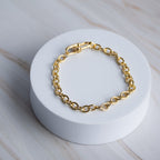 Modern Paperclip clasp Gold Chain - Terciany 