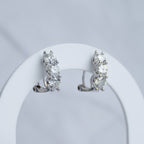 5mm Moissanite Tree Statement earrings - Terciany 