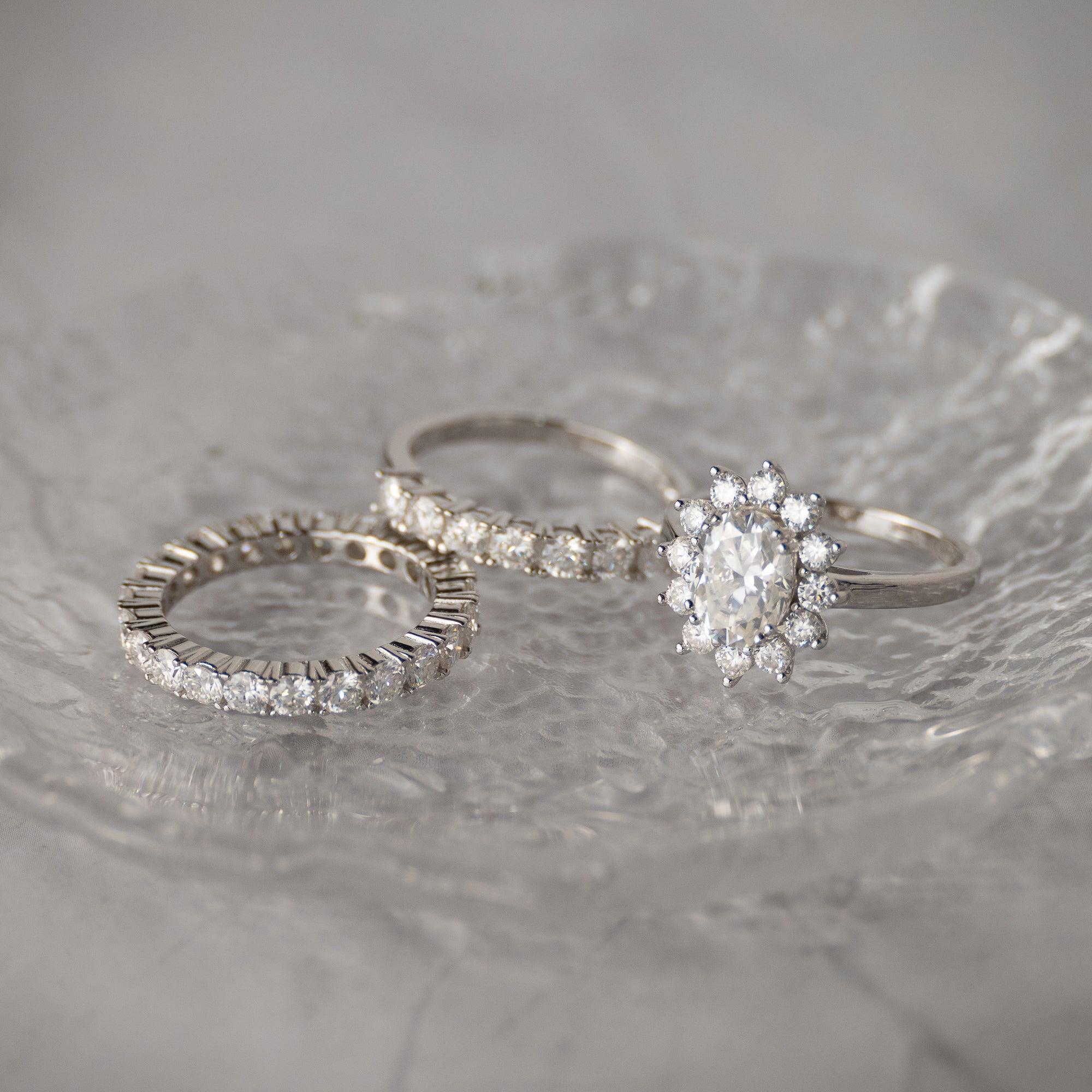 Diana Oval Moissanite Ring