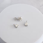 Sterling Silver 3ct Moissanite Solitaire Pendant – 9mm