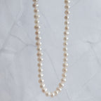 Freshwater Pearl Necklace with Sterling Silver Clasp – 6–7mm | 38–42cm