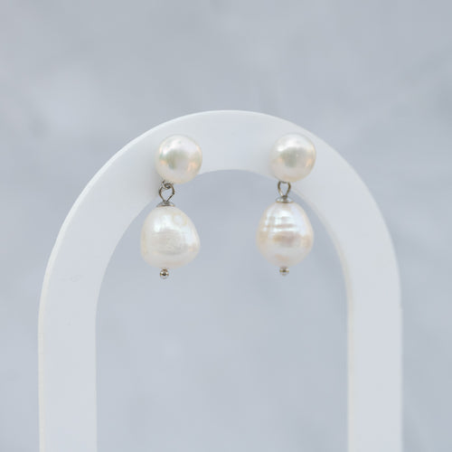 25mm Pearl drop earrings - Terciany 