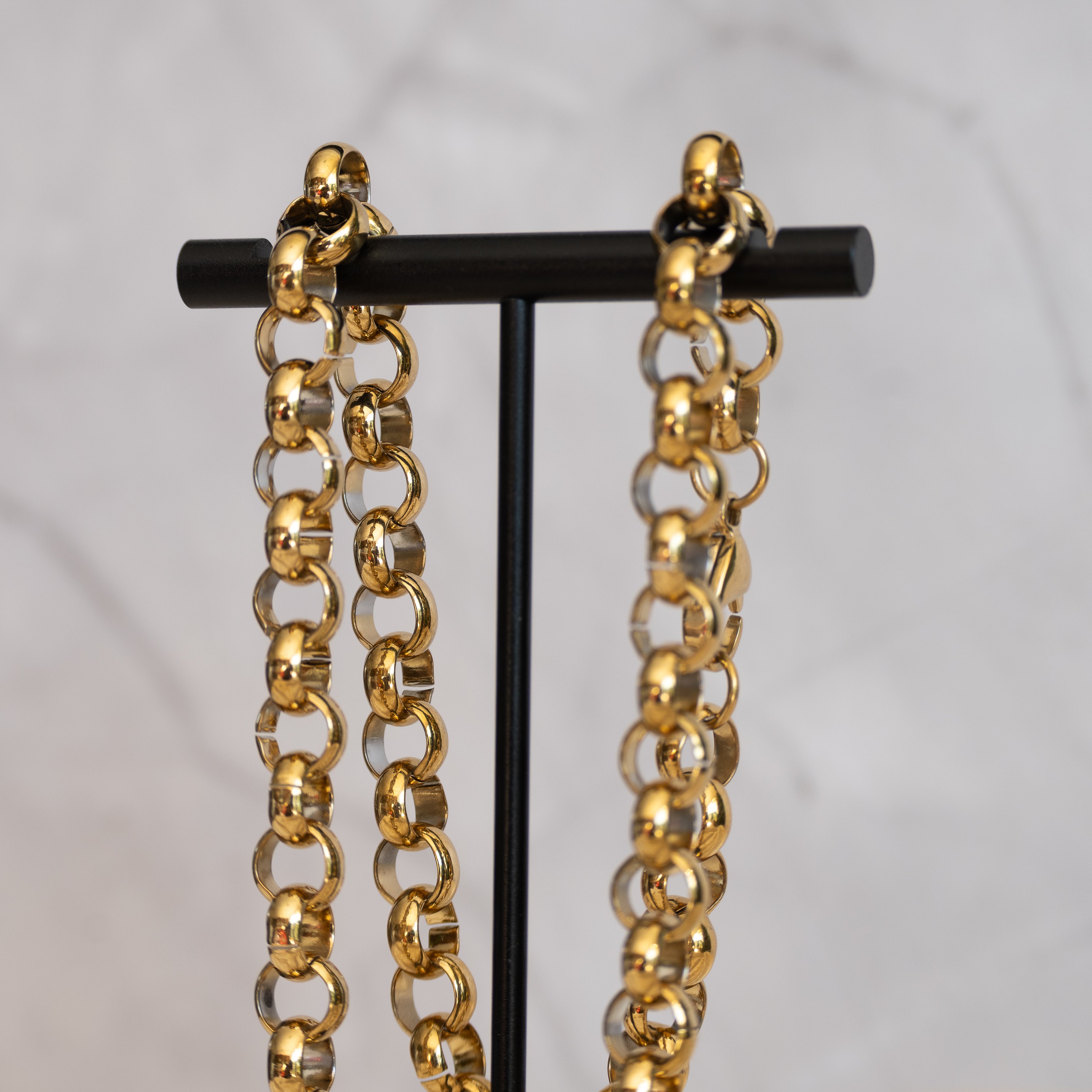 Gold Boucher Bracelet & Necklace Set