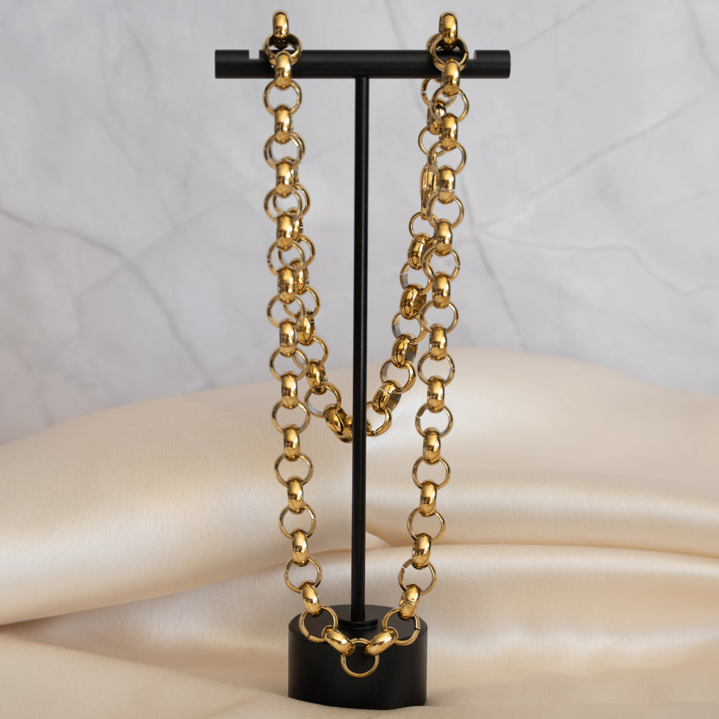 8 mm Gold Boucher Chain
