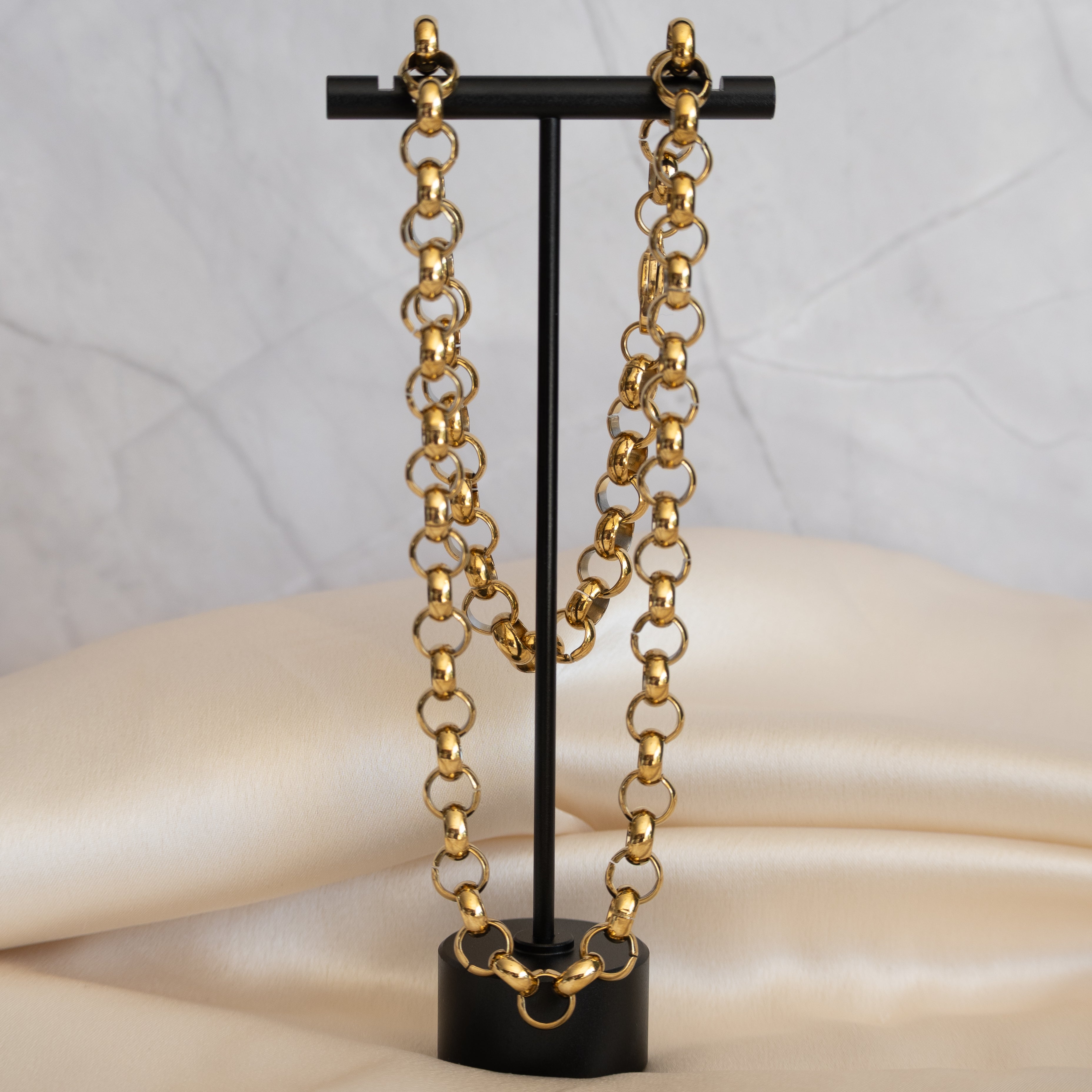 8 mm Gold Boucher Chain