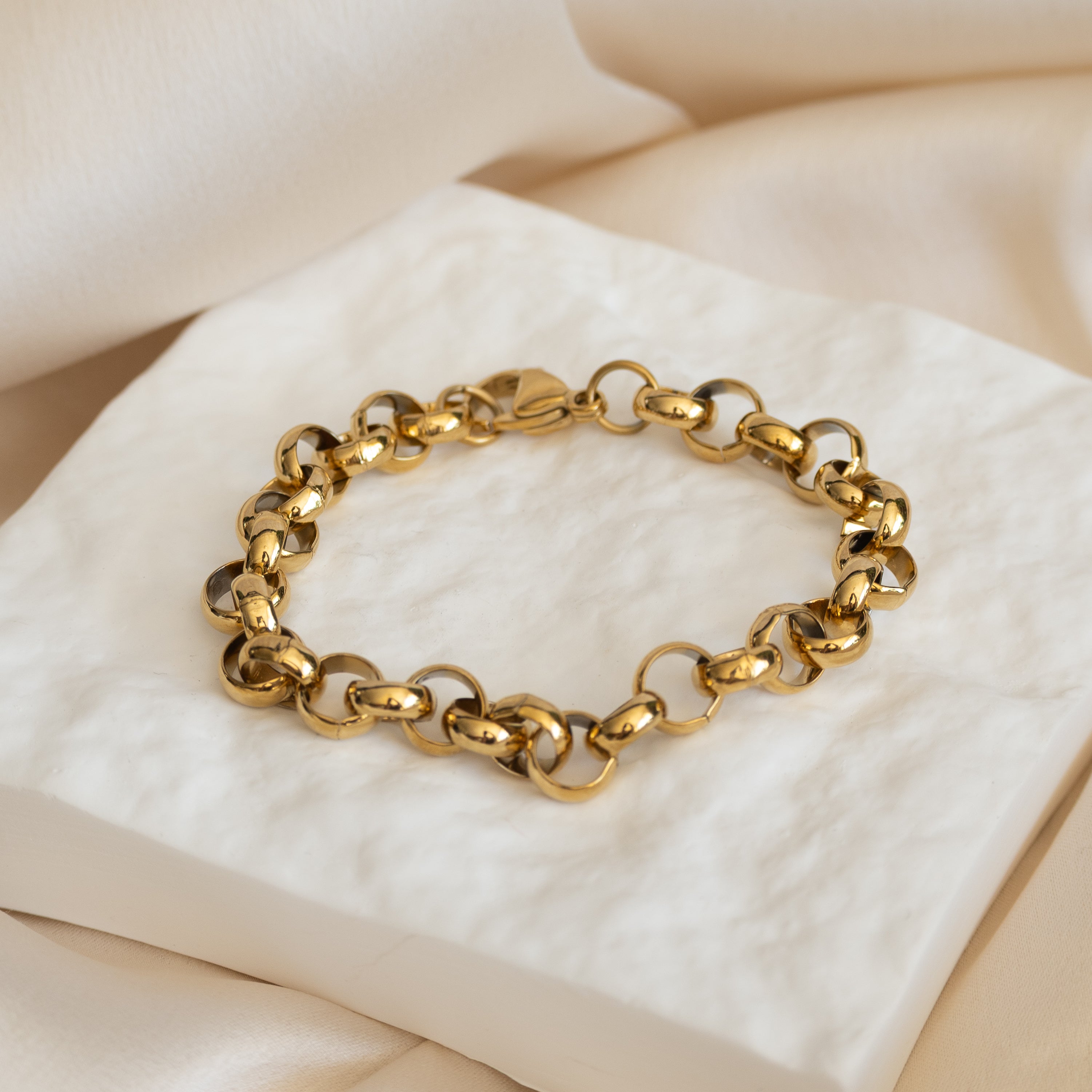 19 cm Gold Boucher Bracelet