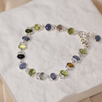 Oval tourmaline Bracelet - Terciany 