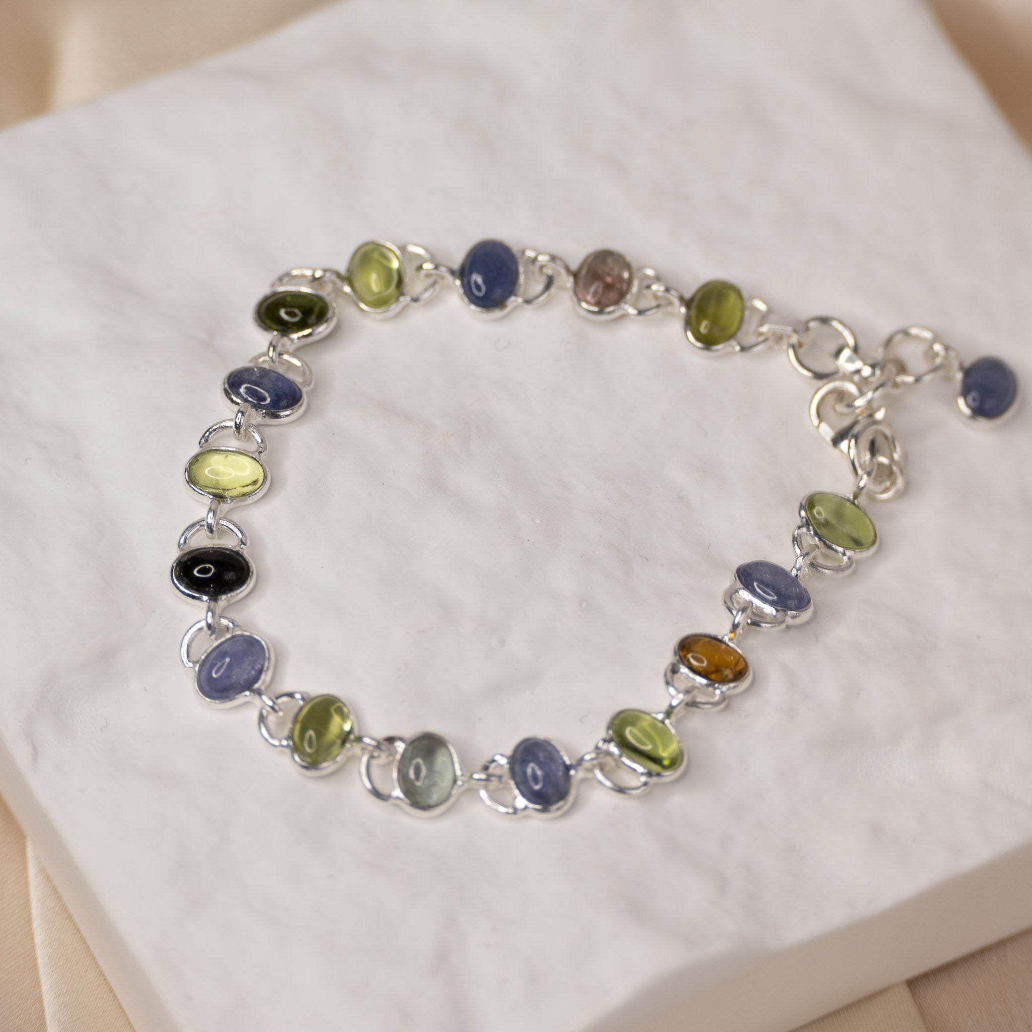 Oval tourmaline Bracelet