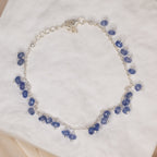 Tanzanite dangly bead bracelet - Terciany 