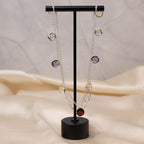 Semi-Precious Stone Drop Necklace - Terciany 