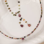 Semi Preciouse nugget necklace - Terciany 