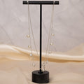 Freshwater pearl drop necklace - Terciany 