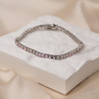 Soft pink Tennis bracelet - Terciany 