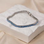 Light blue Tennis Bracelet - Terciany 