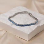 Light blue Tennis Bracelet - Terciany 