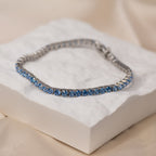 Light blue Tennis Bracelet - Terciany 