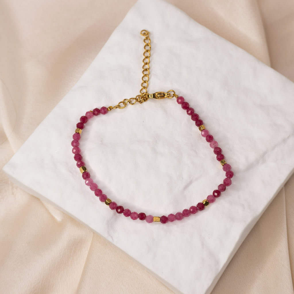 Miz Quarts Semi Precious stone Bracelet