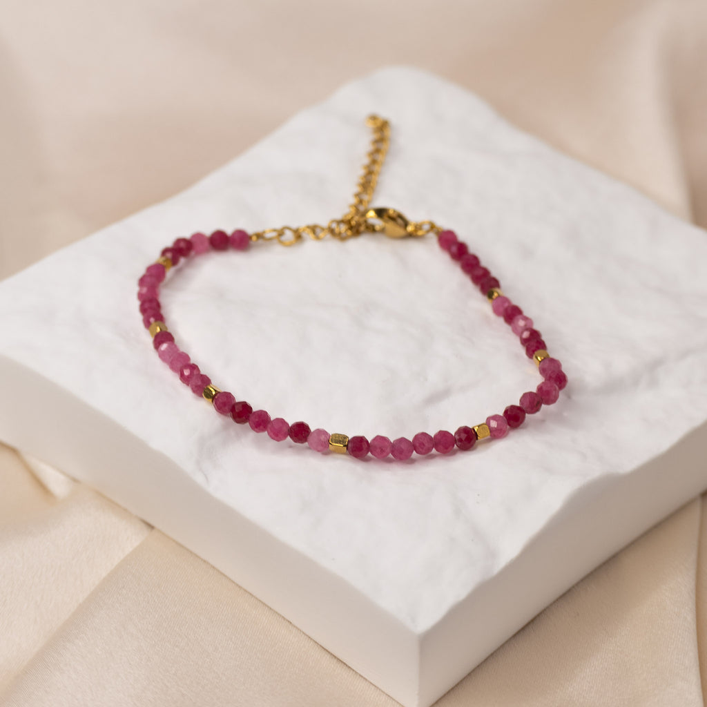 Miz Quarts Semi Precious stone Bracelet