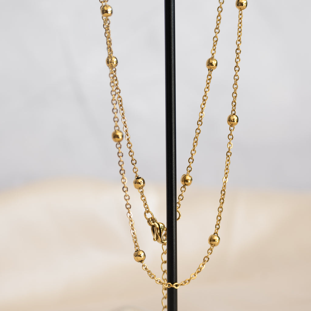 Gold Bolletjie Chain necklace