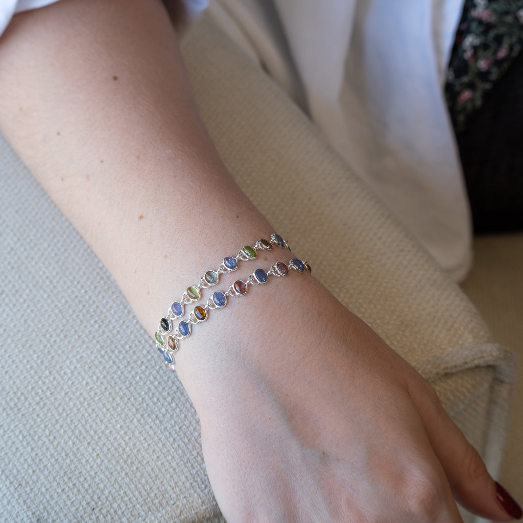Oval tourmaline Bracelet