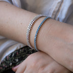Soft pink Tennis bracelet - Terciany 