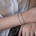 Soft pink Tennis bracelet - Terciany 