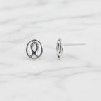 Fish Sign Stud Earrings - Terciany 