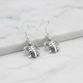 Tortoise Drop Earrings - Terciany 