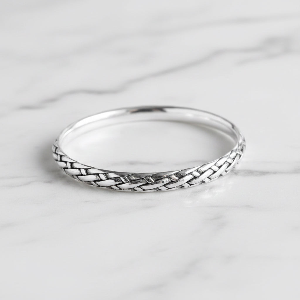 Braided 9mm Bangle - Terciany 