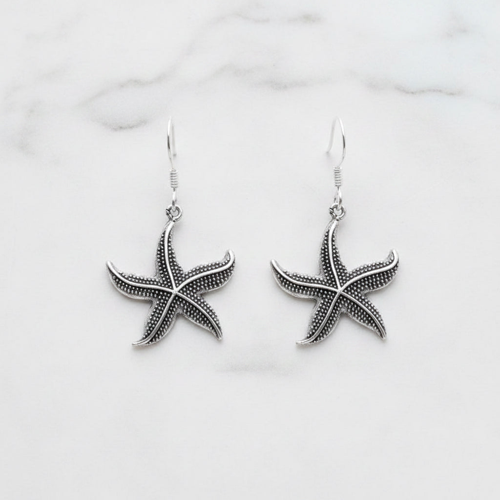 Starfish Drop Earrings