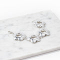 Bulky Flower Statement Bracelet 21 cm - Terciany 