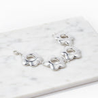 Bulky Flower Statement Bracelet 21 cm - Terciany 