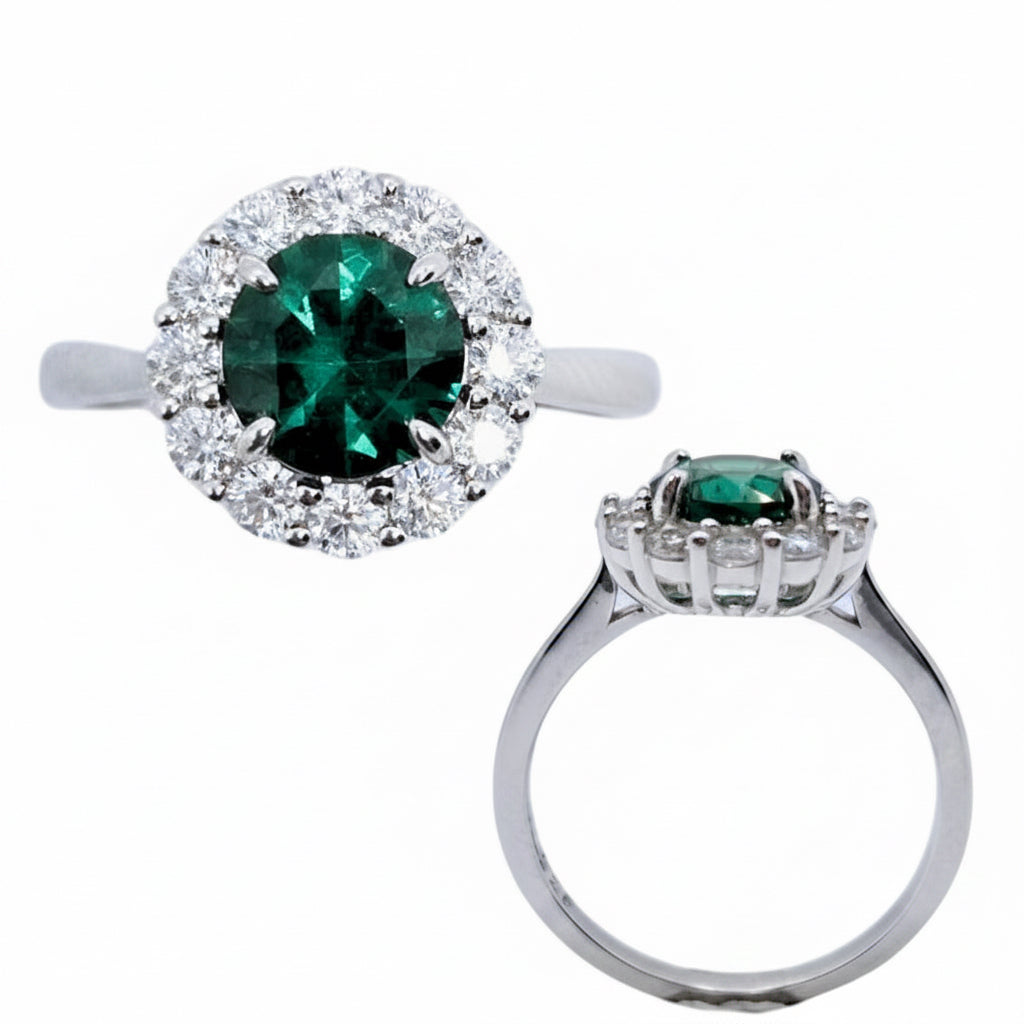 Lady Diana Green Ring